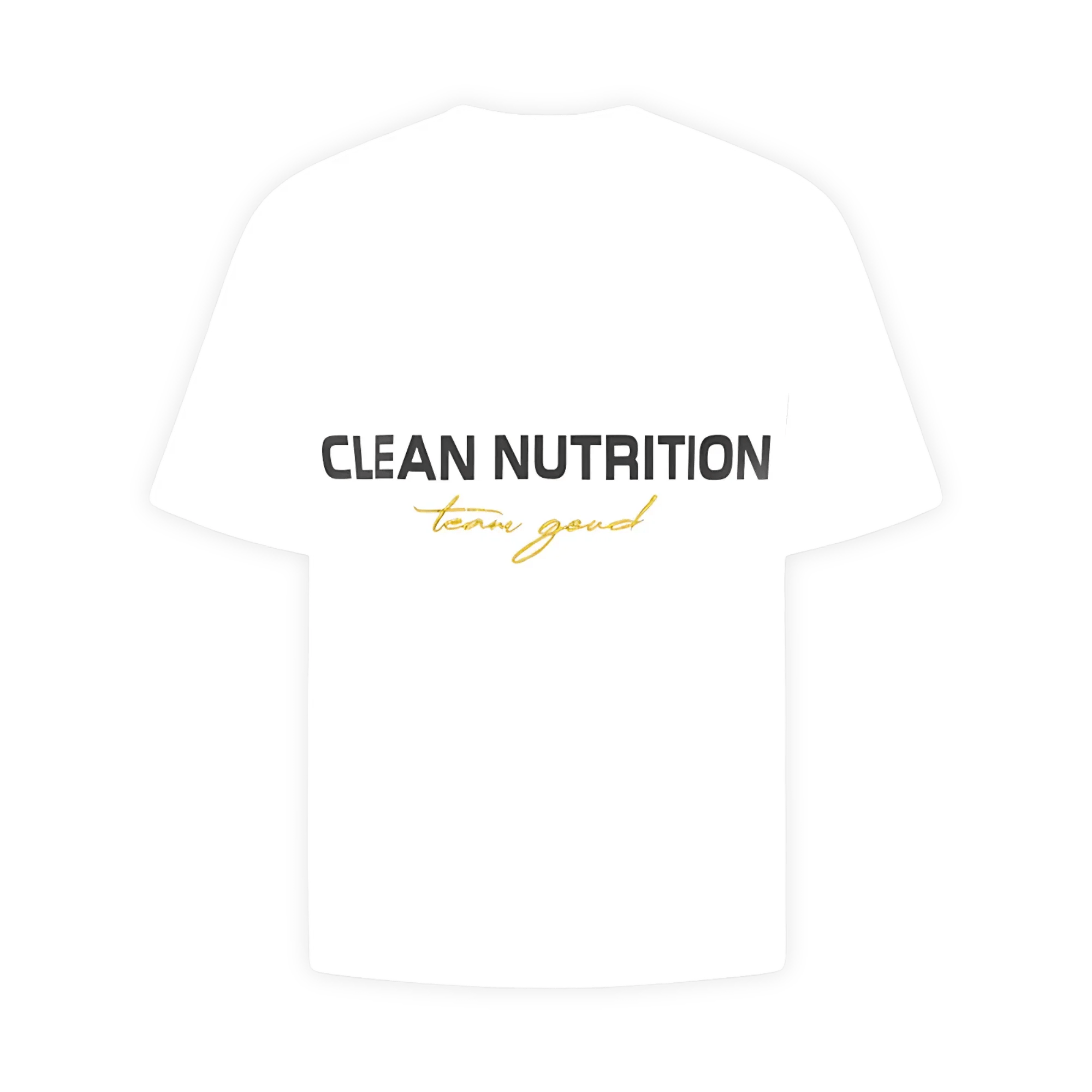 Team Goud Oversized T-shirt - Wit