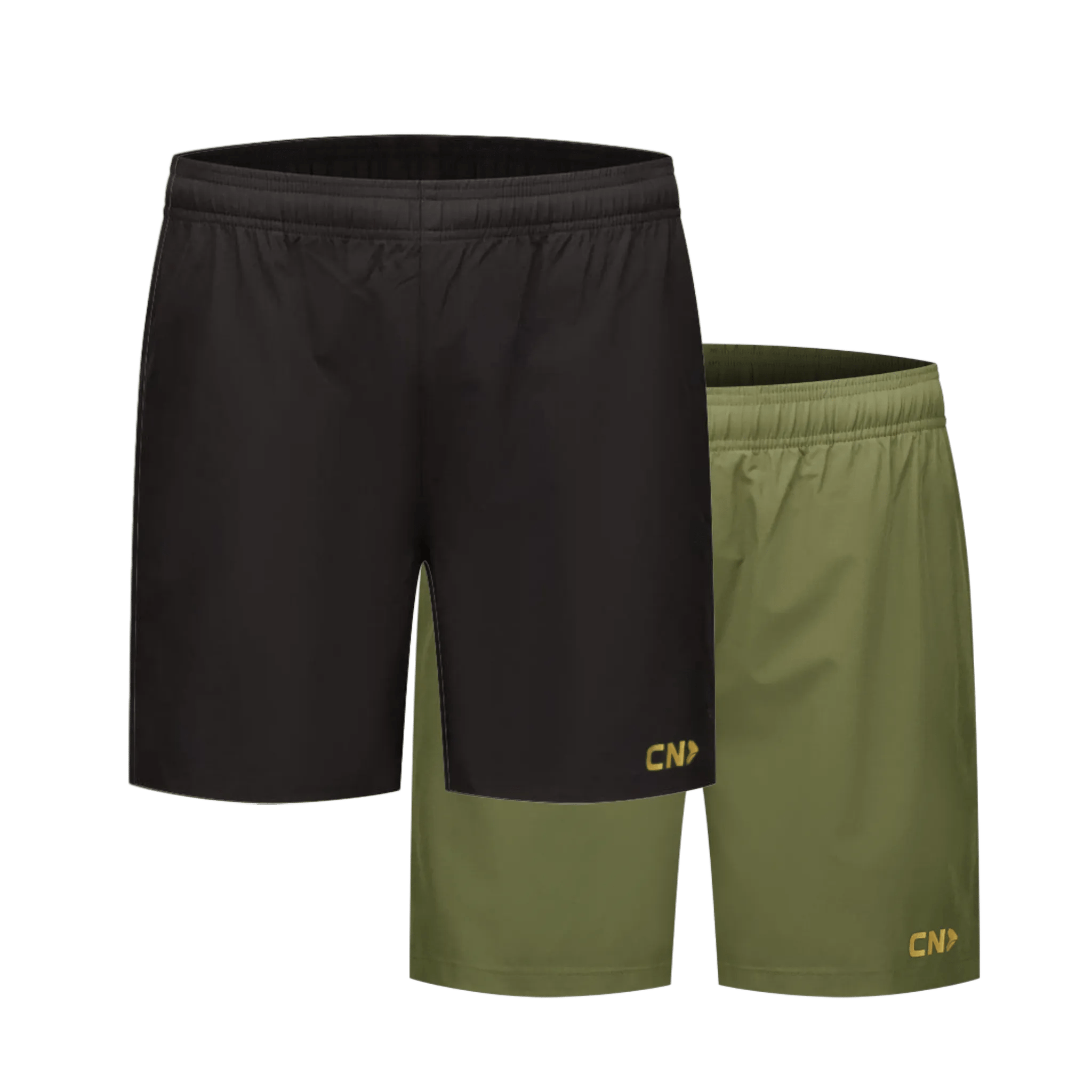 Premium Performance Shorts - Zwart/Groen
