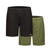 Premium Performance Shorts - Zwart/Groen