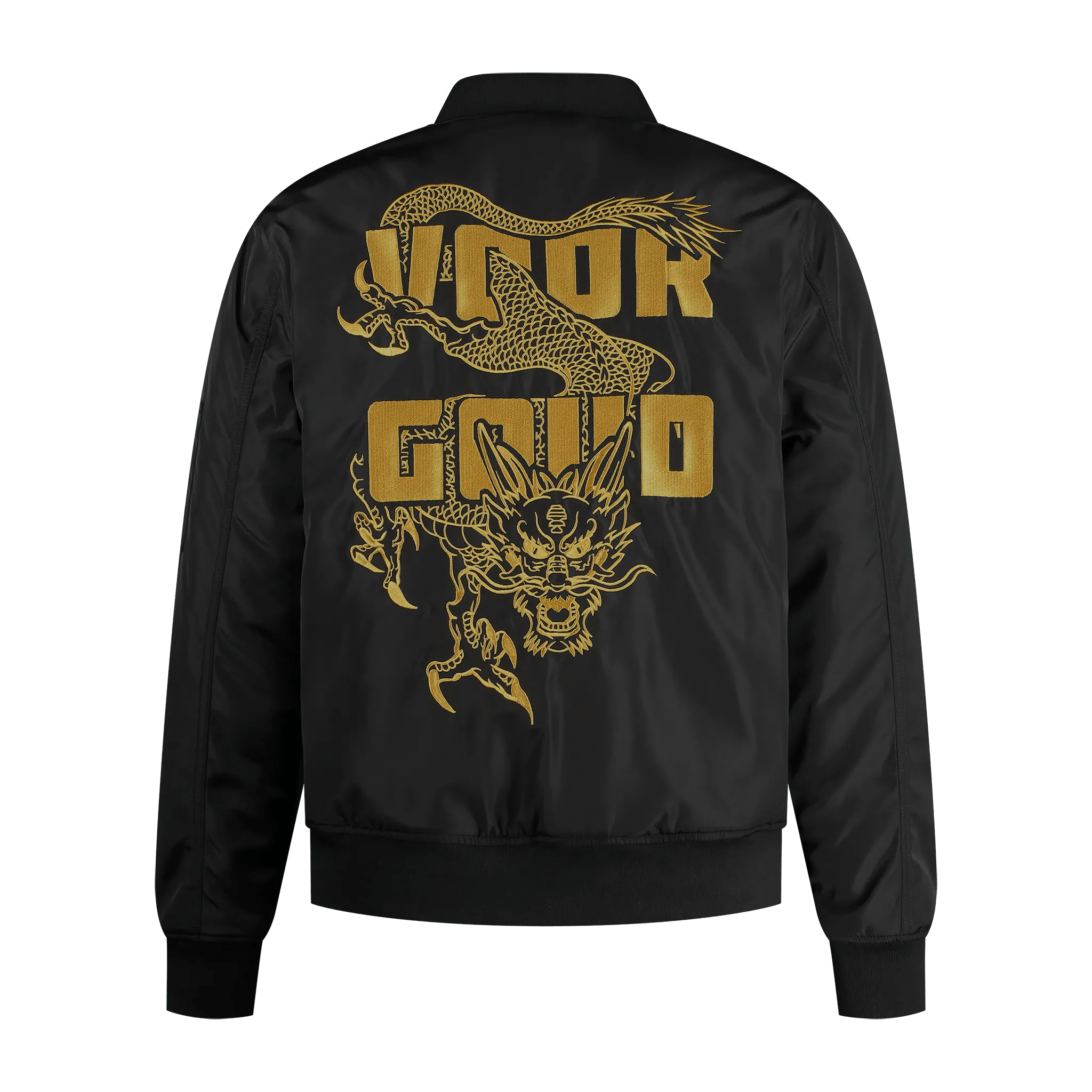 Golden Dragon Bomber - Zwart