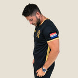 Team Goud Sportshirt - Zwart