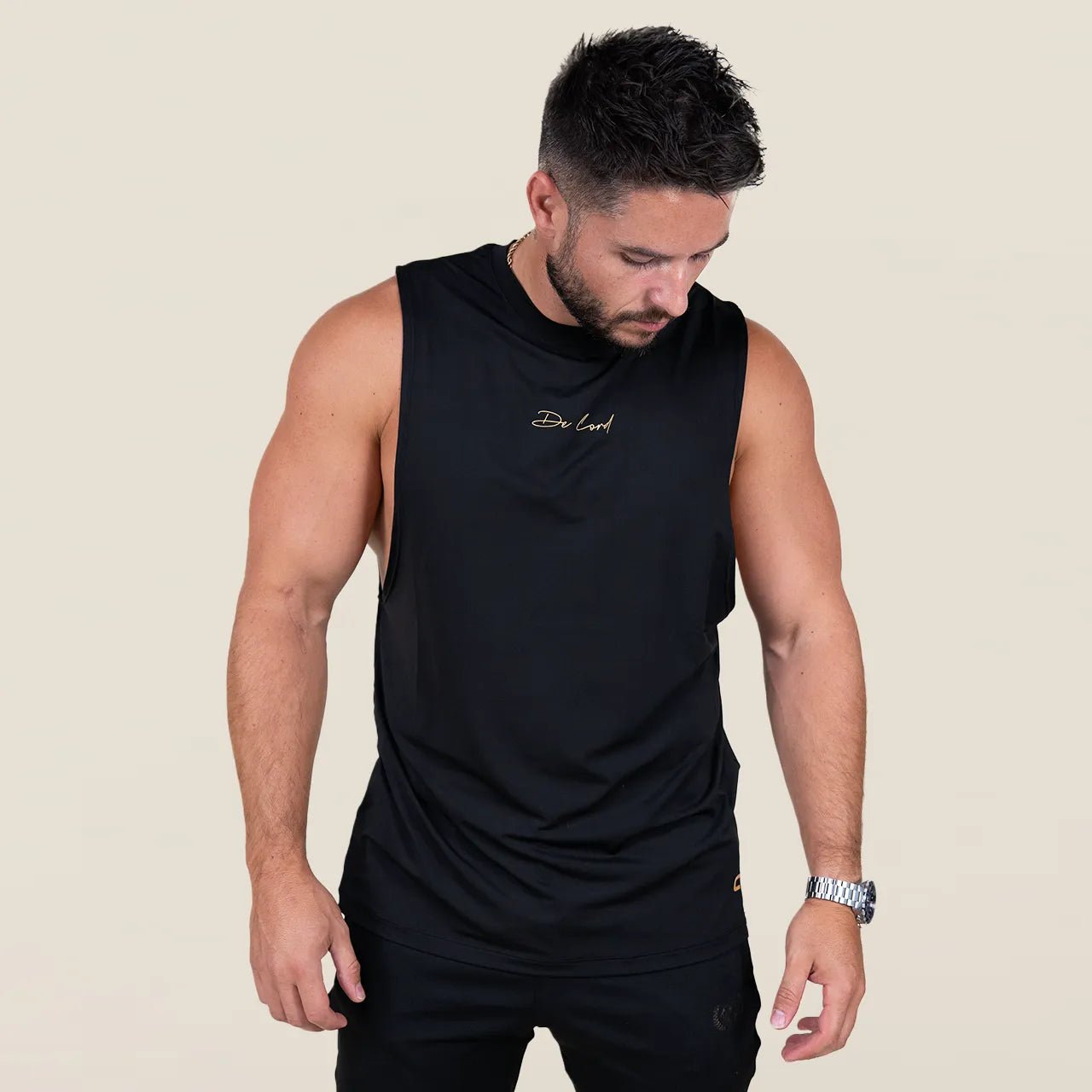 De Lord Performance Tanktop - Zwart