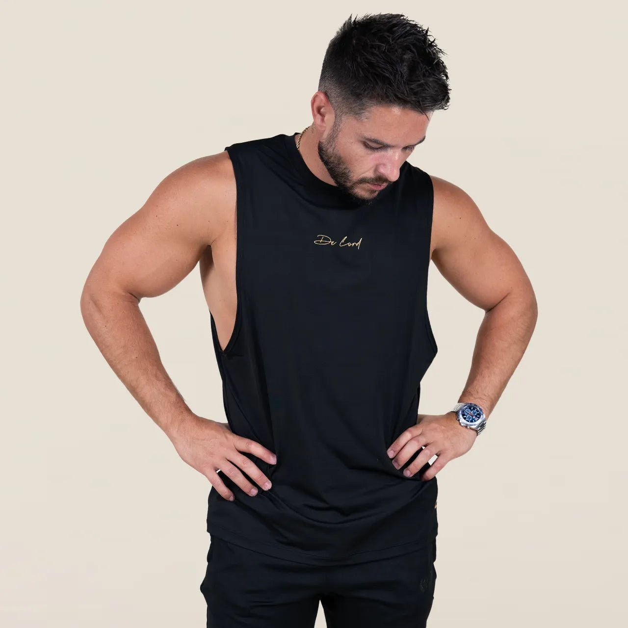 De Lord Performance Tanktop - Zwart