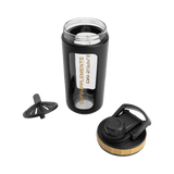 Glazen Shaker 800ml - Zwart