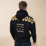 Hoodie Gold Performance - Zwart