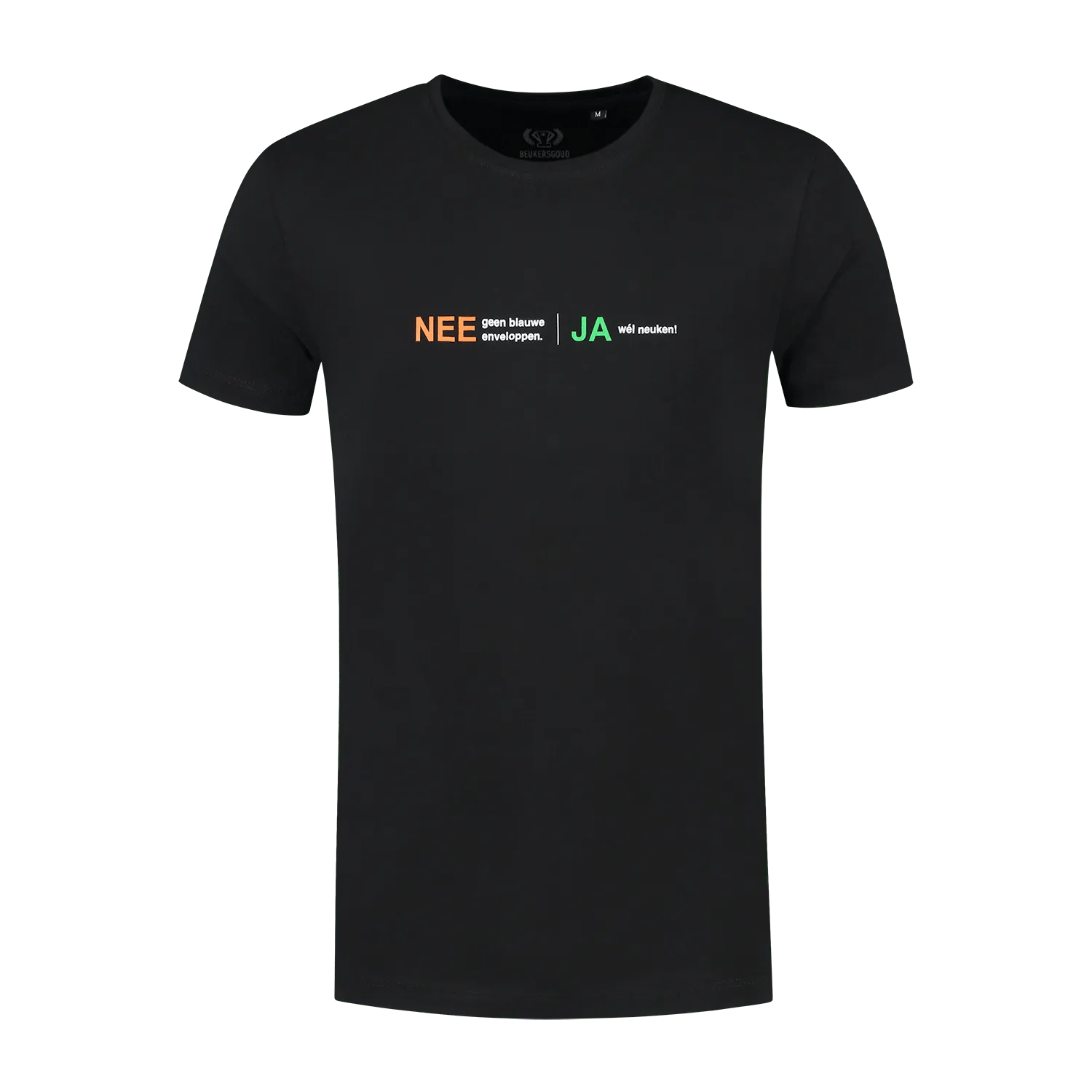 Ja/Nee T-shirt - Zwart