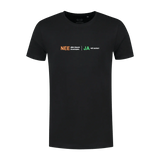 Ja/Nee T-shirt - Zwart