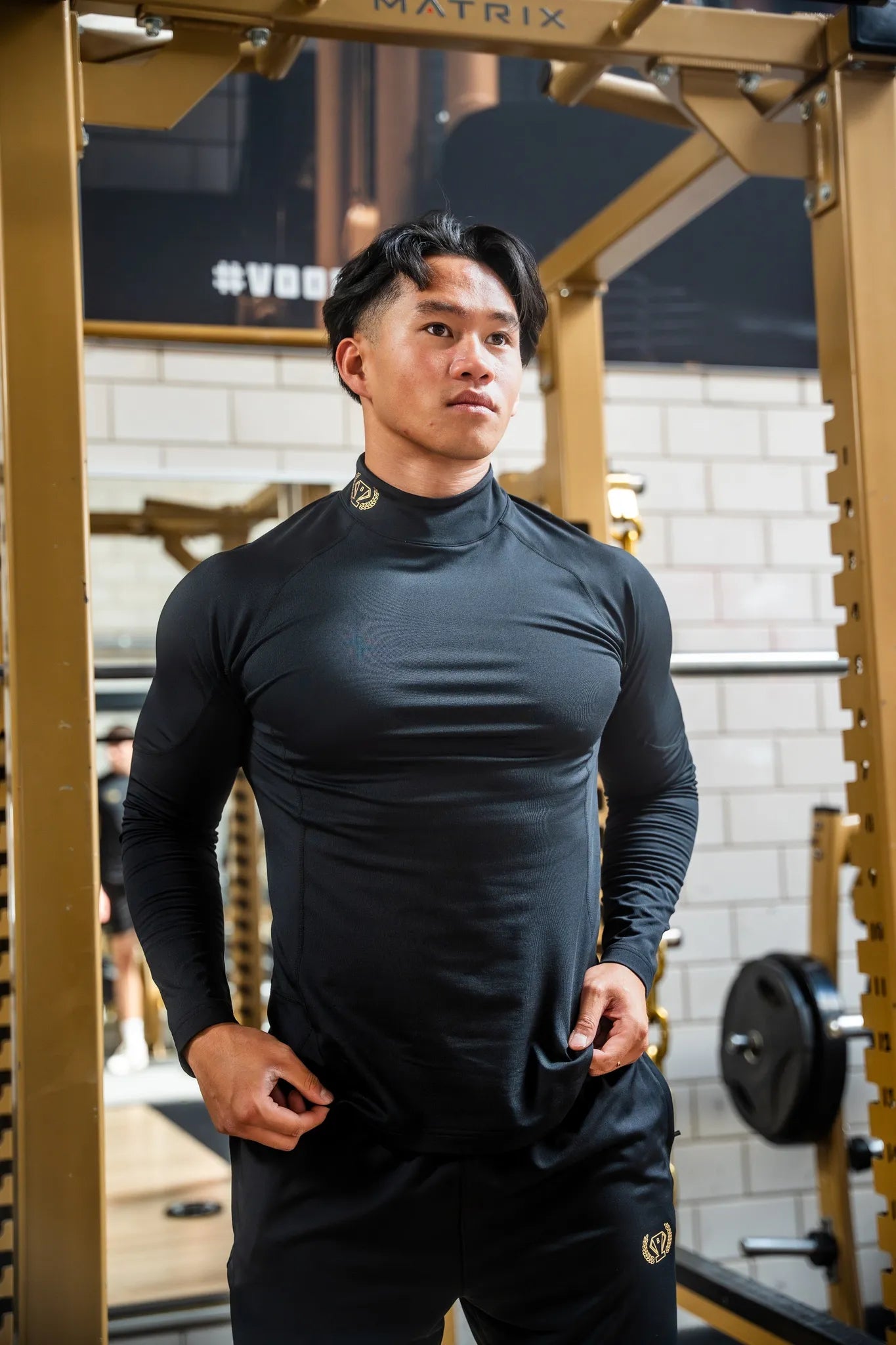 Ultra Performance Mockneck 900 - Zwart