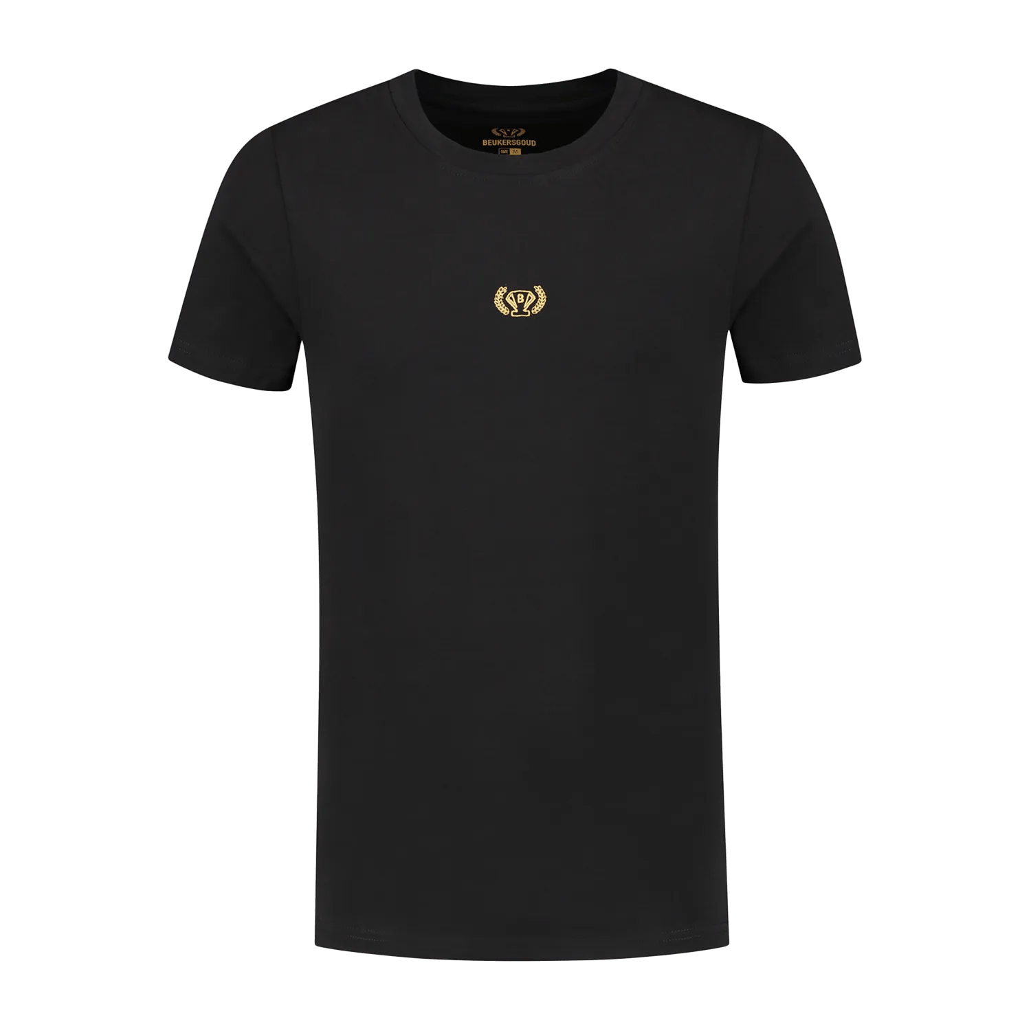 Beukers Goud T-shirt - Zwart