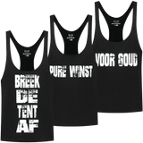 Stringer Tanktop - Zwart