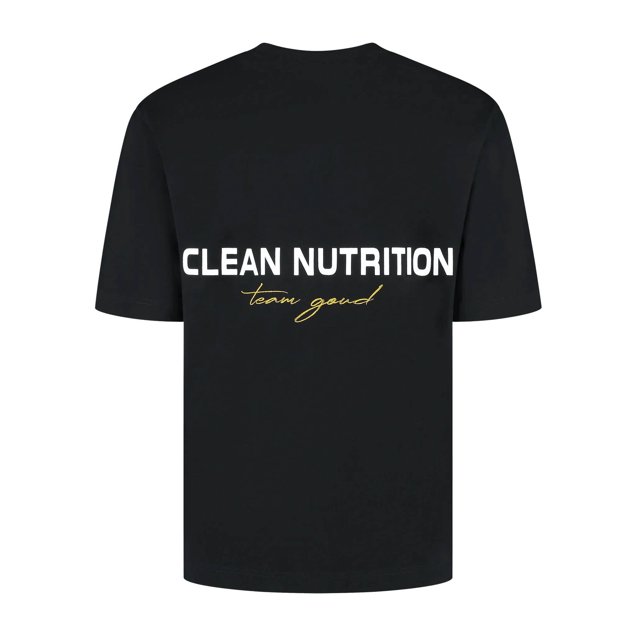 Team Goud Oversized T-shirt - Zwart