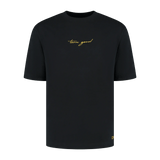 Team Goud Oversized T-shirt - Zwart