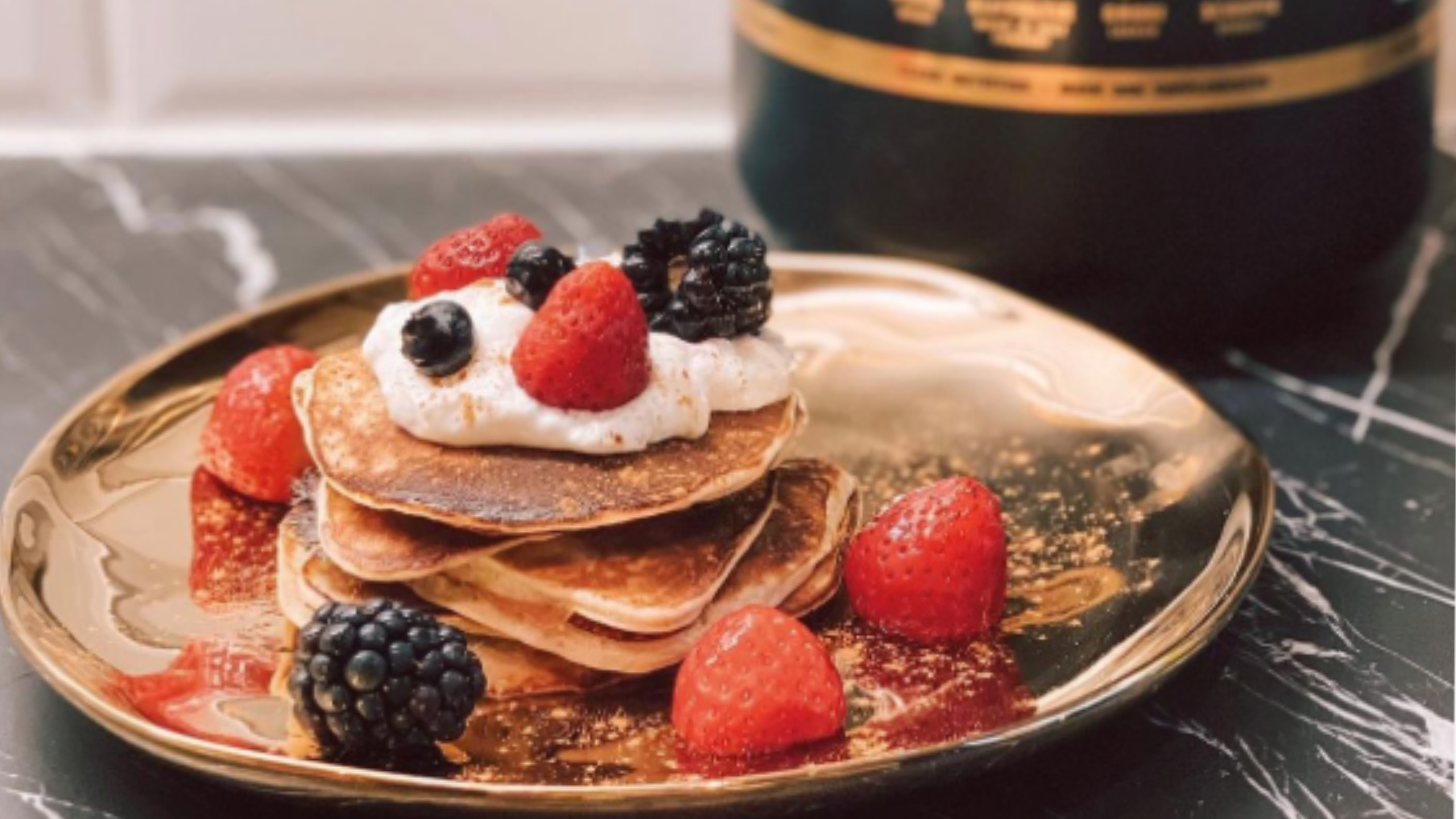 Buffel Breakfast Bananenpannenkoekjes