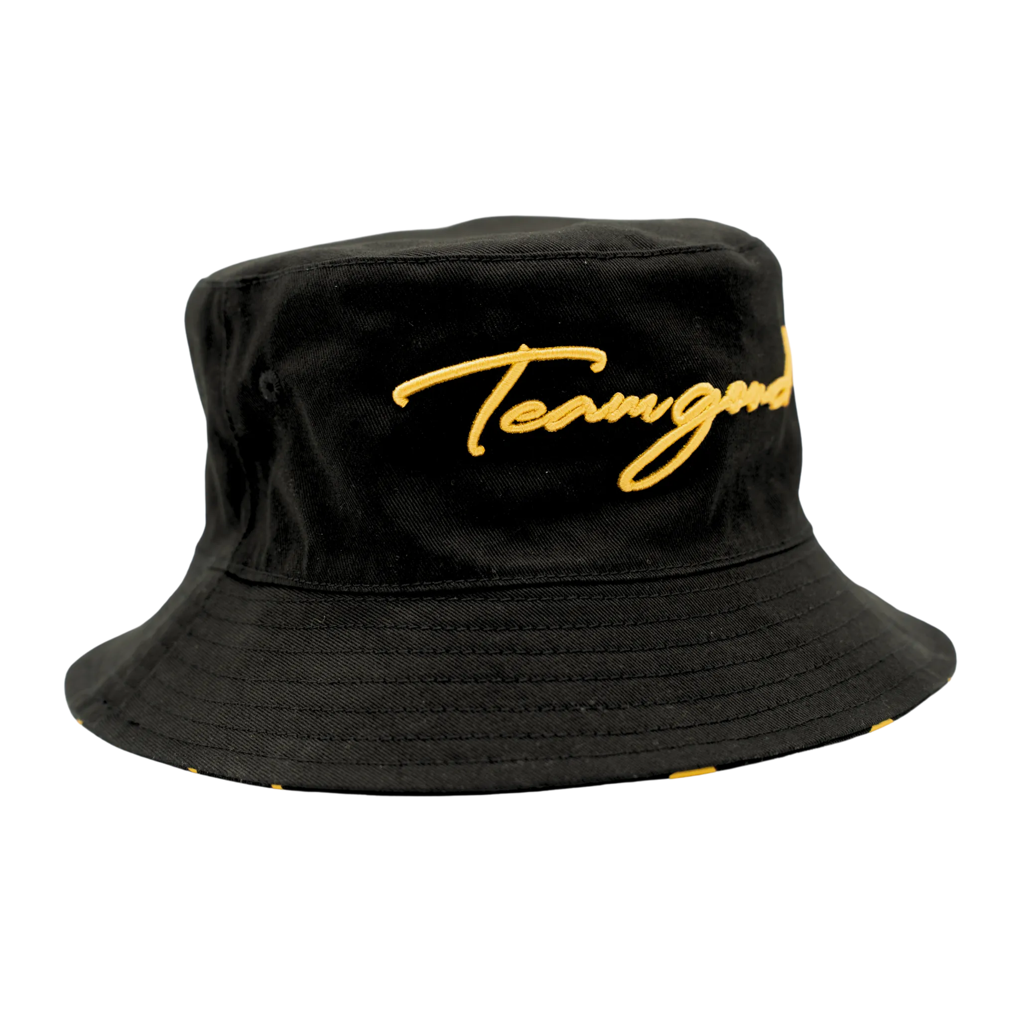 Team Goud Bucket Hat - Zwart