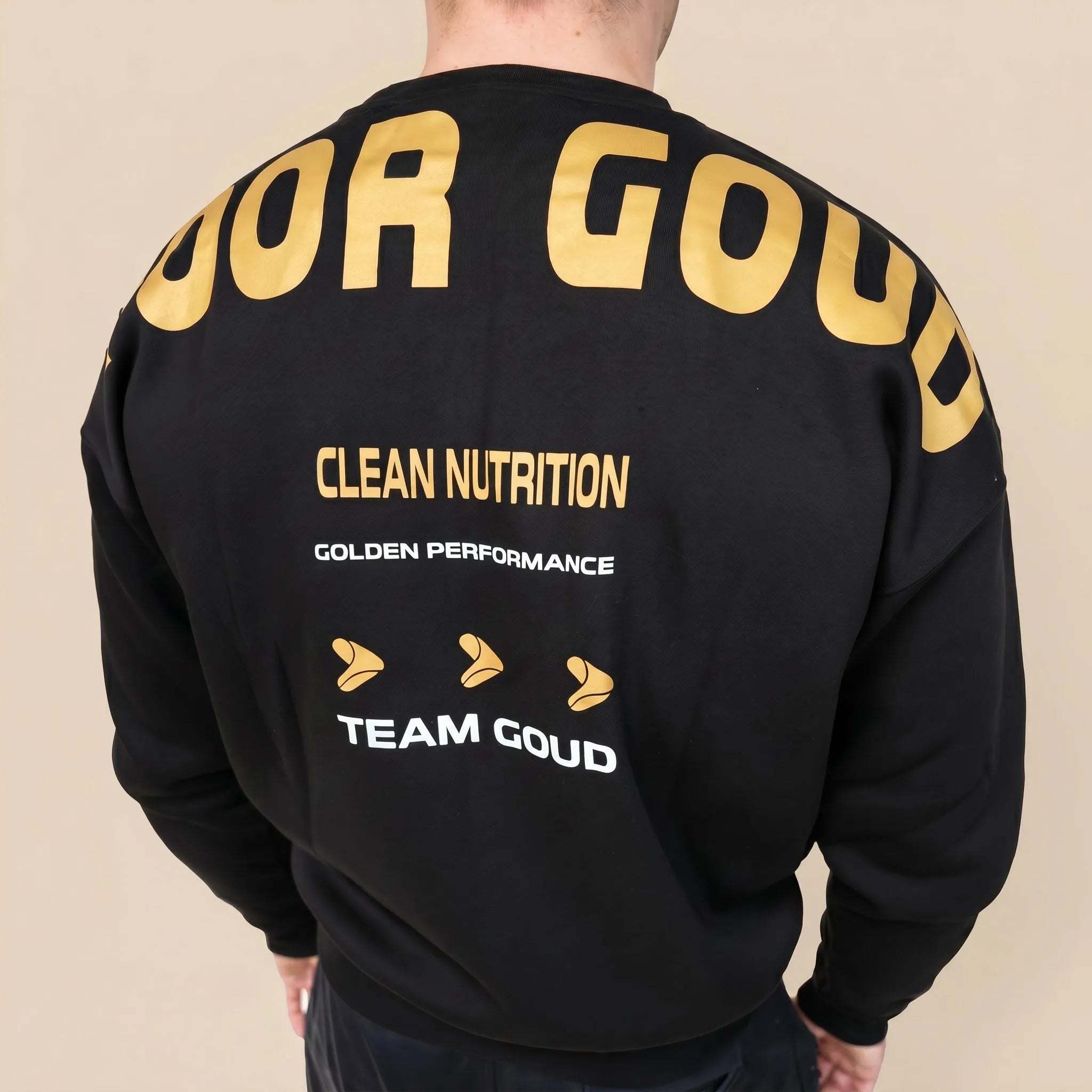 Sweater Gold Performance - Zwart