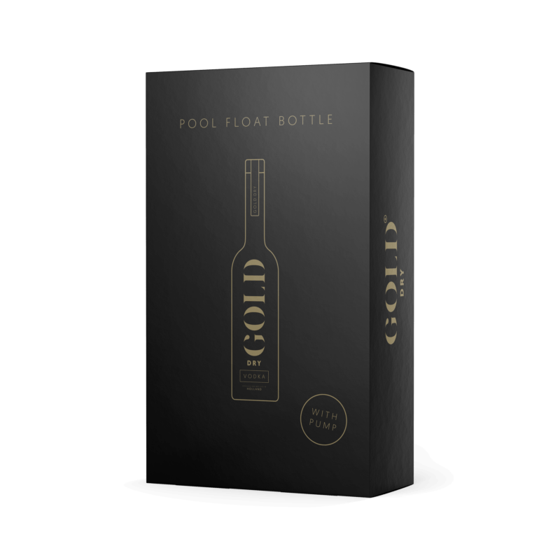 Gold Dry Luchtbed Fles