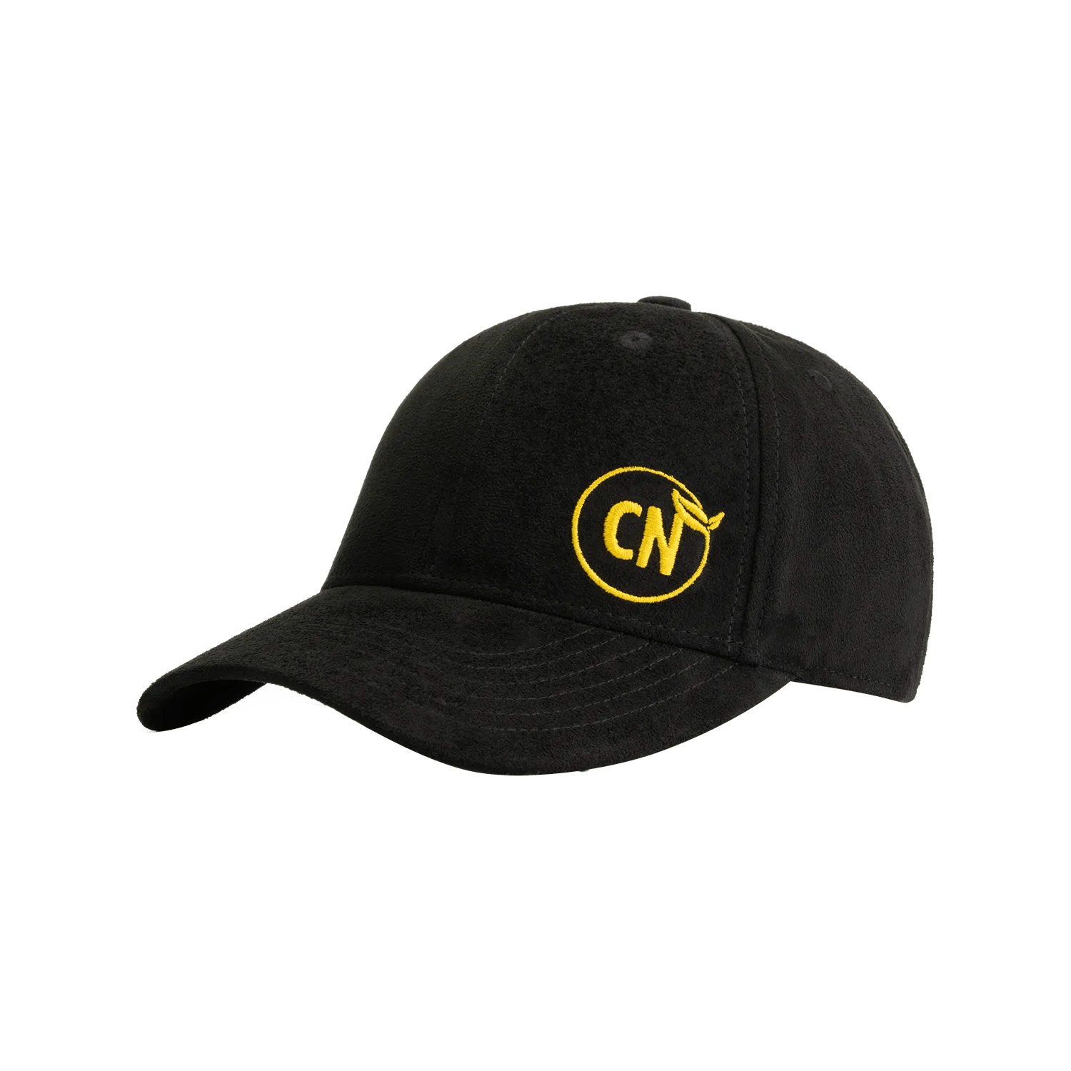 Suède cap - Zwart