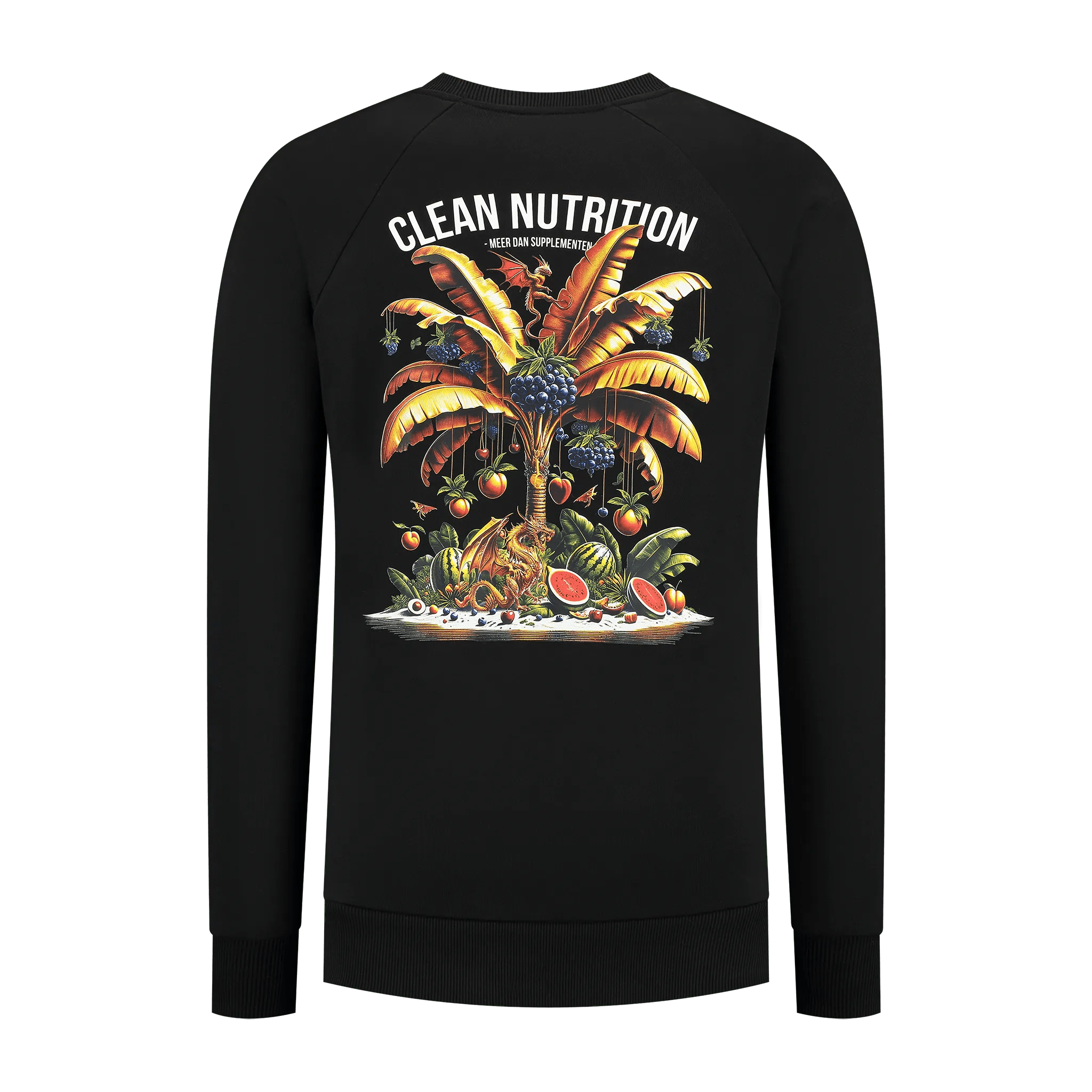Tropical Sweater - Zwart
