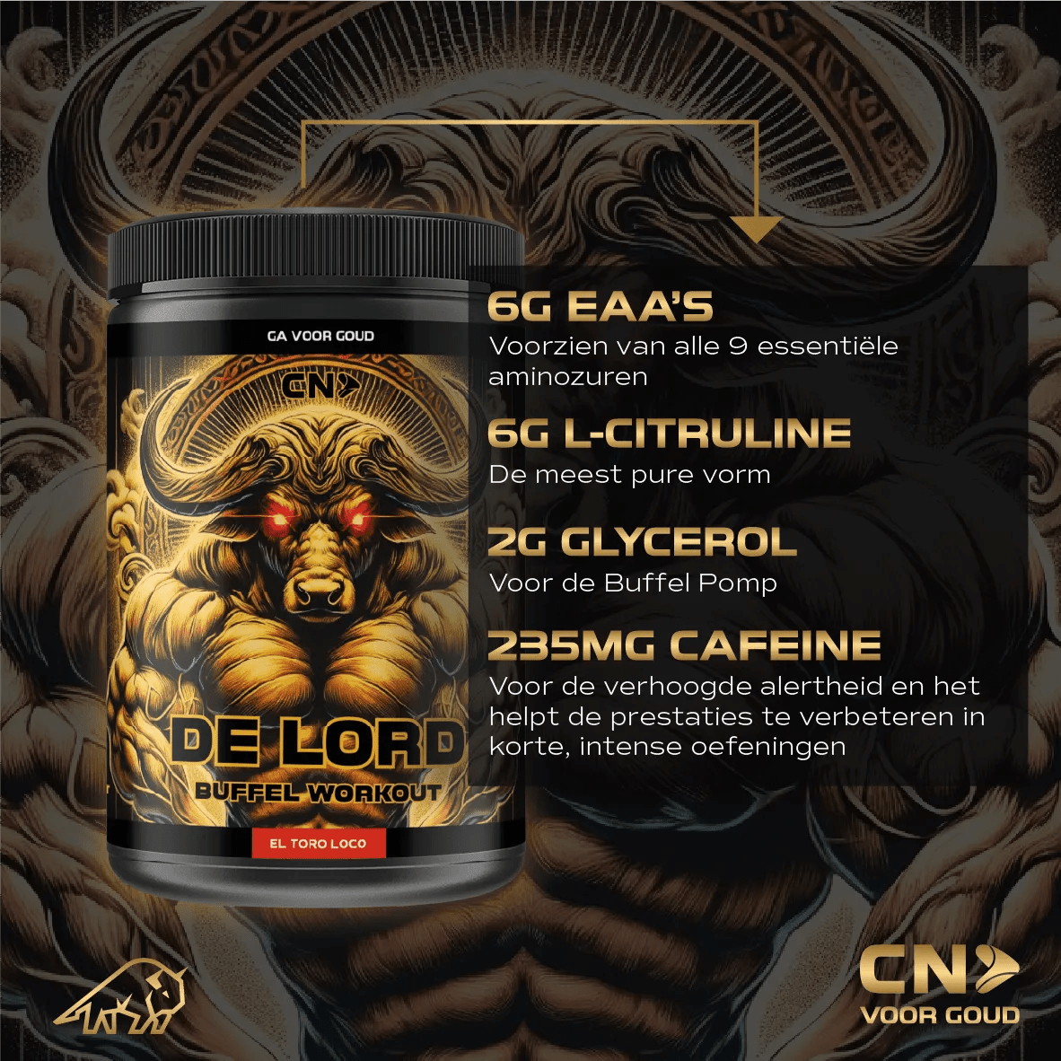 De Lord ‘Buffel Workout’ (500 gram)