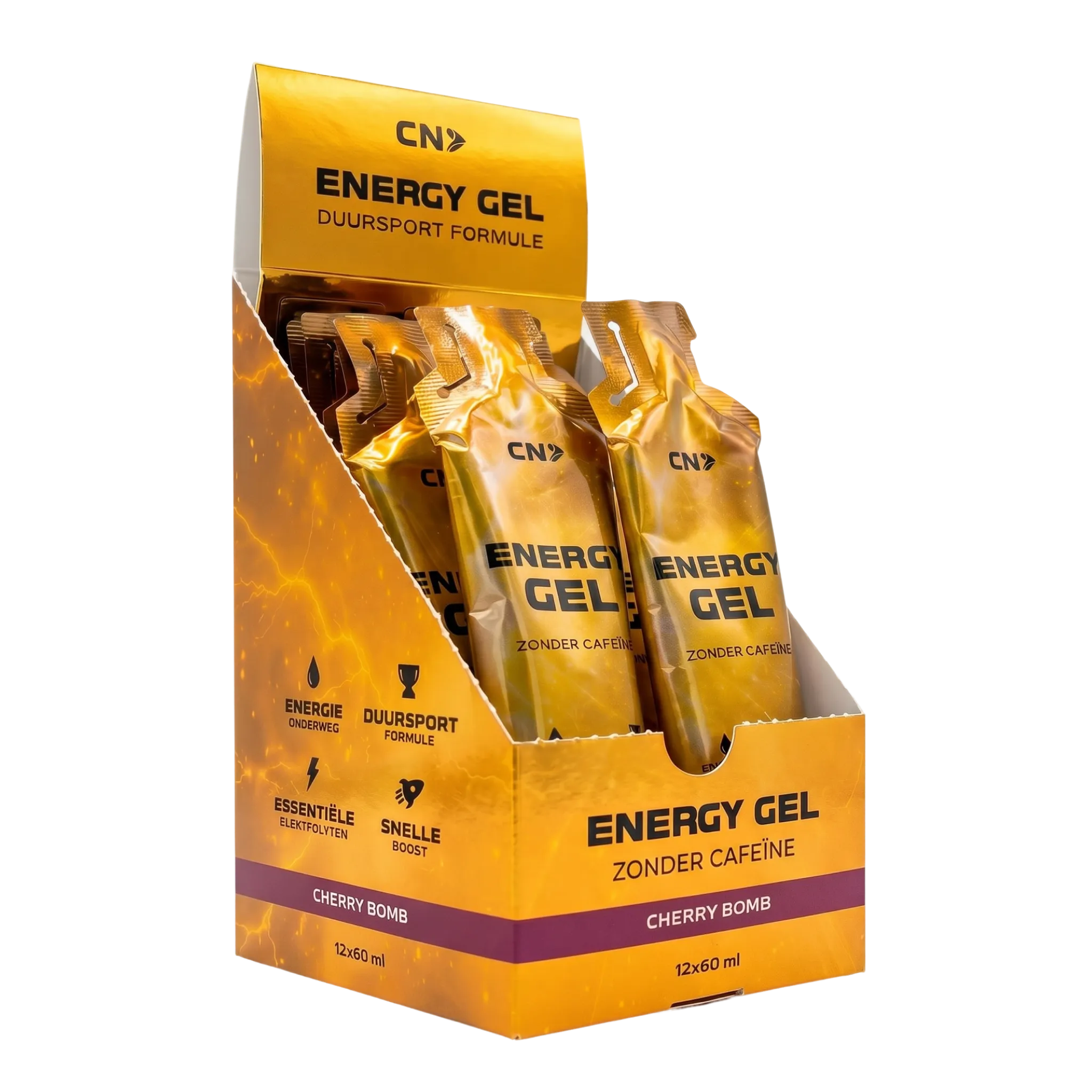 Energy Gel (12 stuks) - Zonder Cafeïne