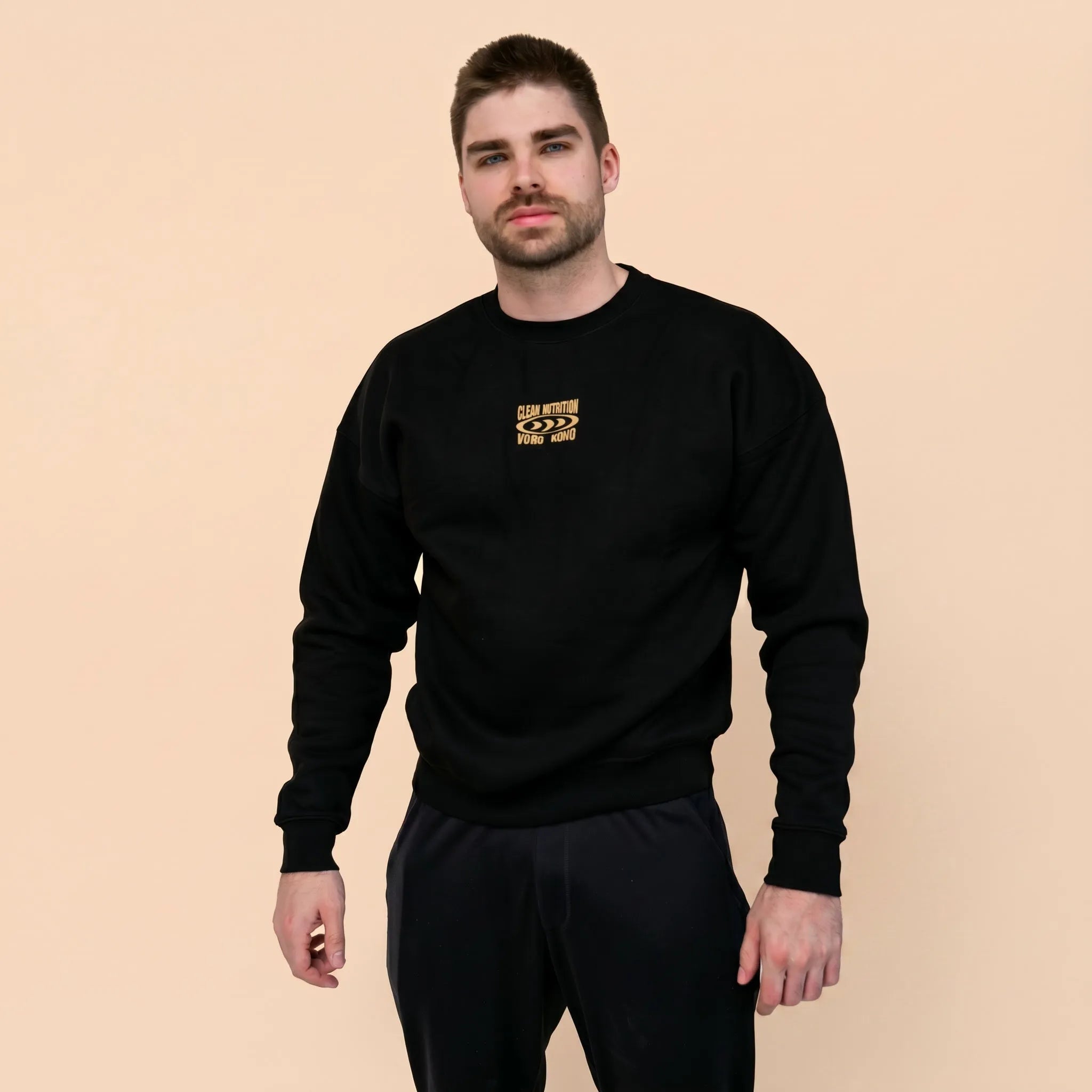 Sweater Gold Performance - Zwart