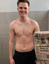 Sjoerd, week 8 van de Goud-Droog Challenge februari 2019