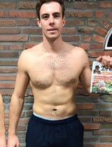 Kevin, week 0 van de Goud-Droog Challenge januari 2018