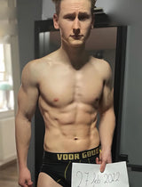 Bradley, week 8 van de Goud-Droog Challenge januari 2022