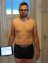 Wouter, week 0 van de Goud-Droog Challenge juni 2022