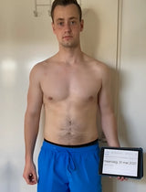 Sven, week 0 van de Goud-Droog Challenge mei 2021