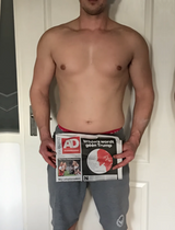 Thijs, voor van de Goud-Droog Challenge maart 2017