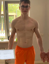 Tom S., week 8 van de Goud-Droog Challenge maart 2022