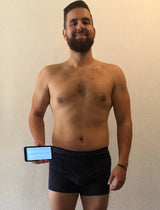 Jermain, week 0 van de Goud-Droog Challenge oktober 2020
