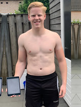 Thomas, week 0 van de Goud-Droog Challenge oktober 2020