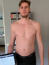 Dayne, voor van de Quarantaine Challenge 2020
