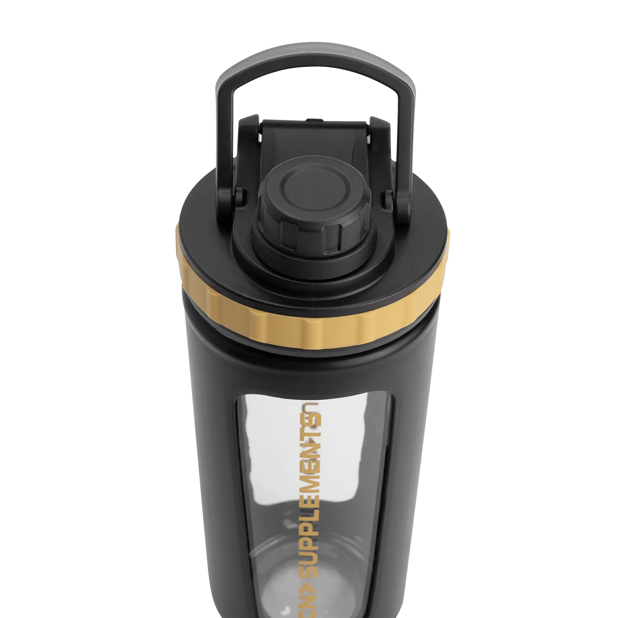 Glazen Shaker 800ml - Zwart