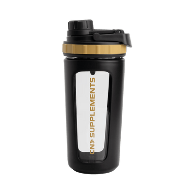 Glasstreuer 800 ml – Schwarz