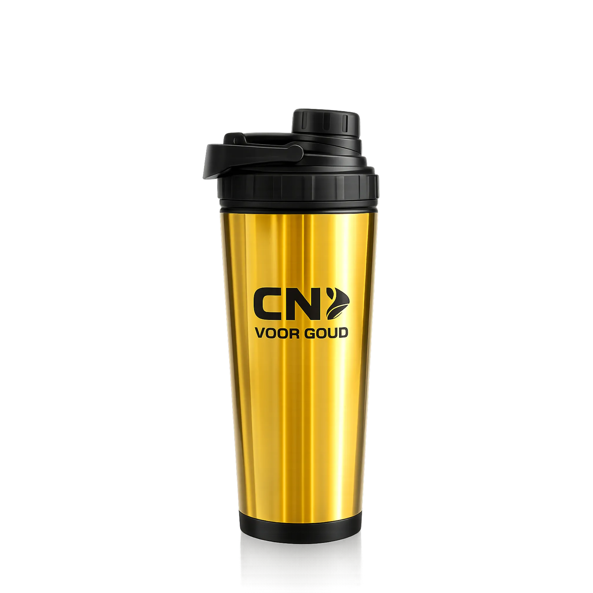 Dubbelwandige Thermoshaker 750ml - Goud