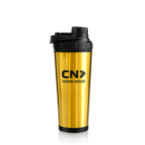 Dubbelwandige Thermoshaker 750ml - Goud