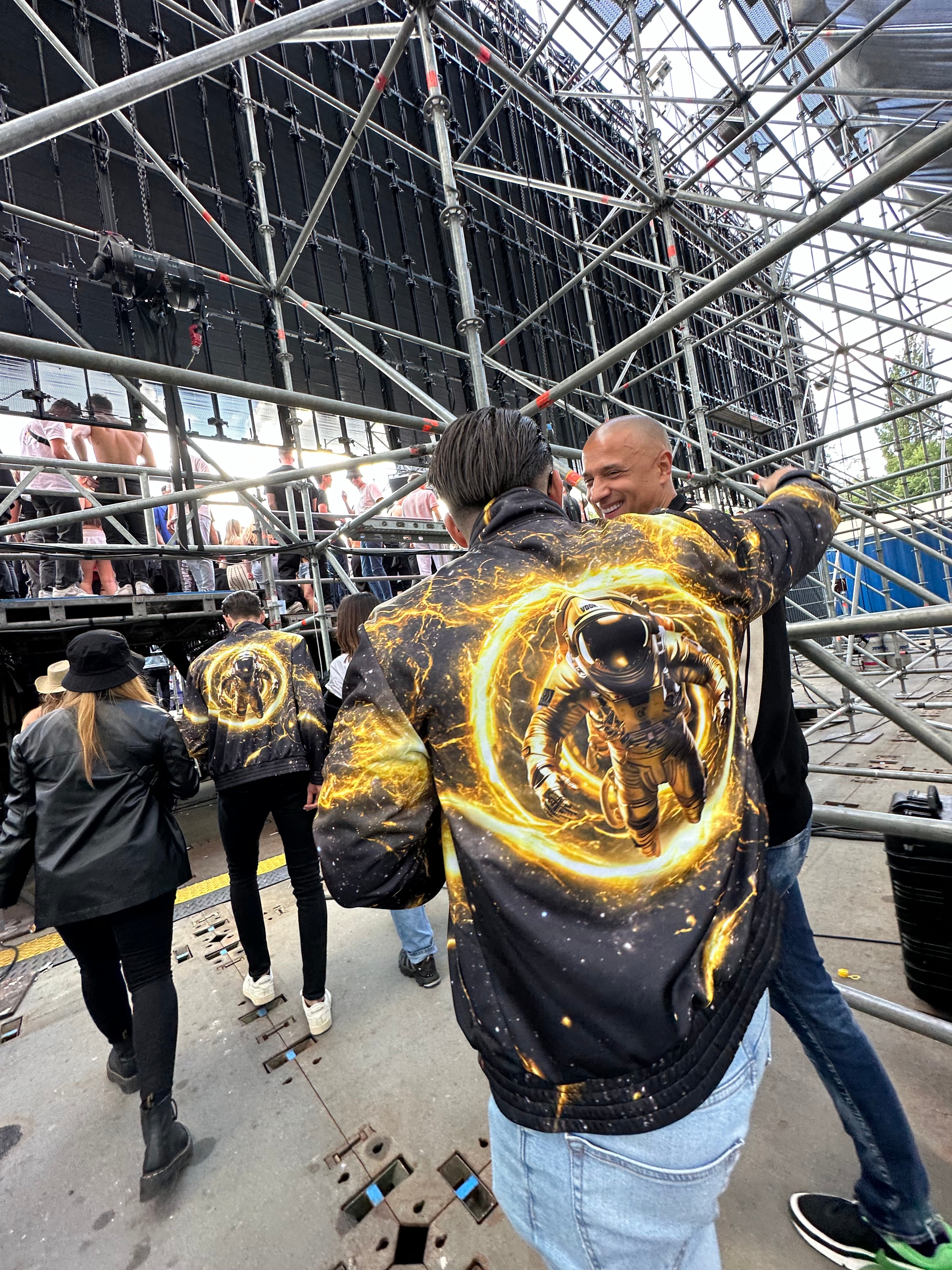 Golden Astronaut Jacket