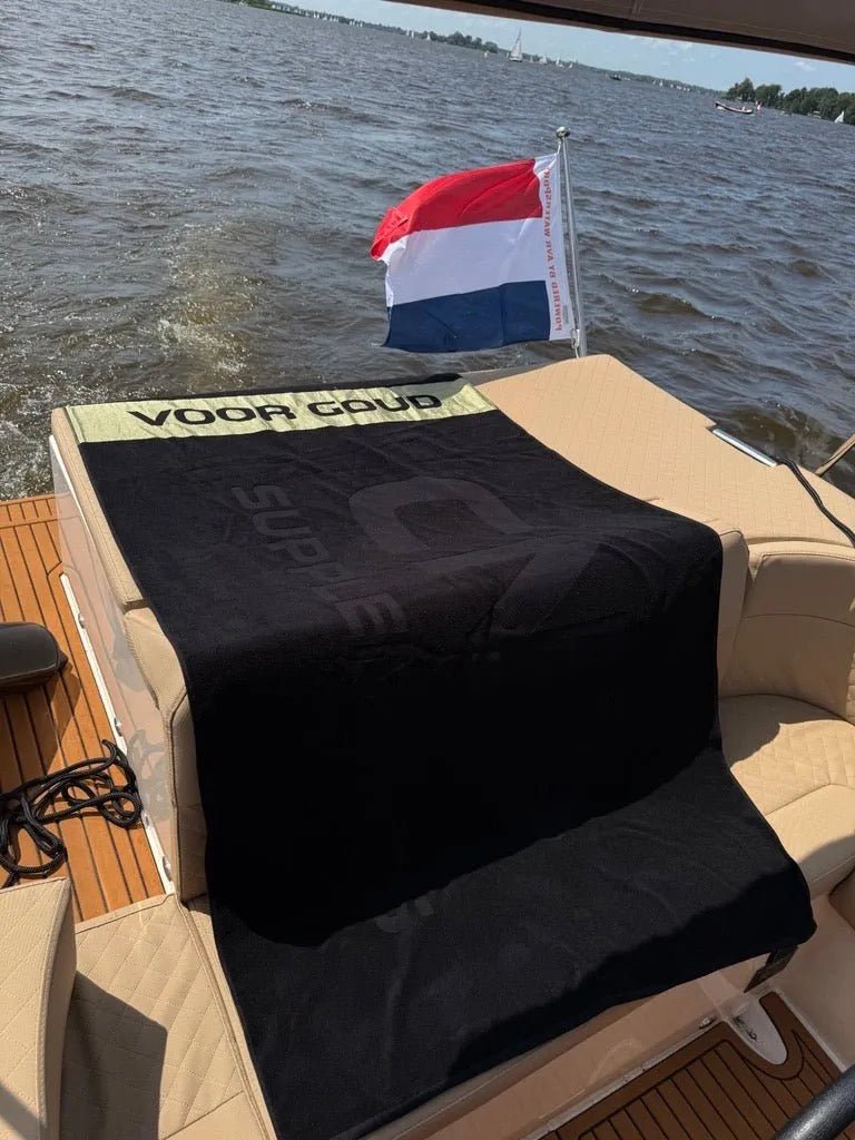 Grote Strandhanddoek - Zwart