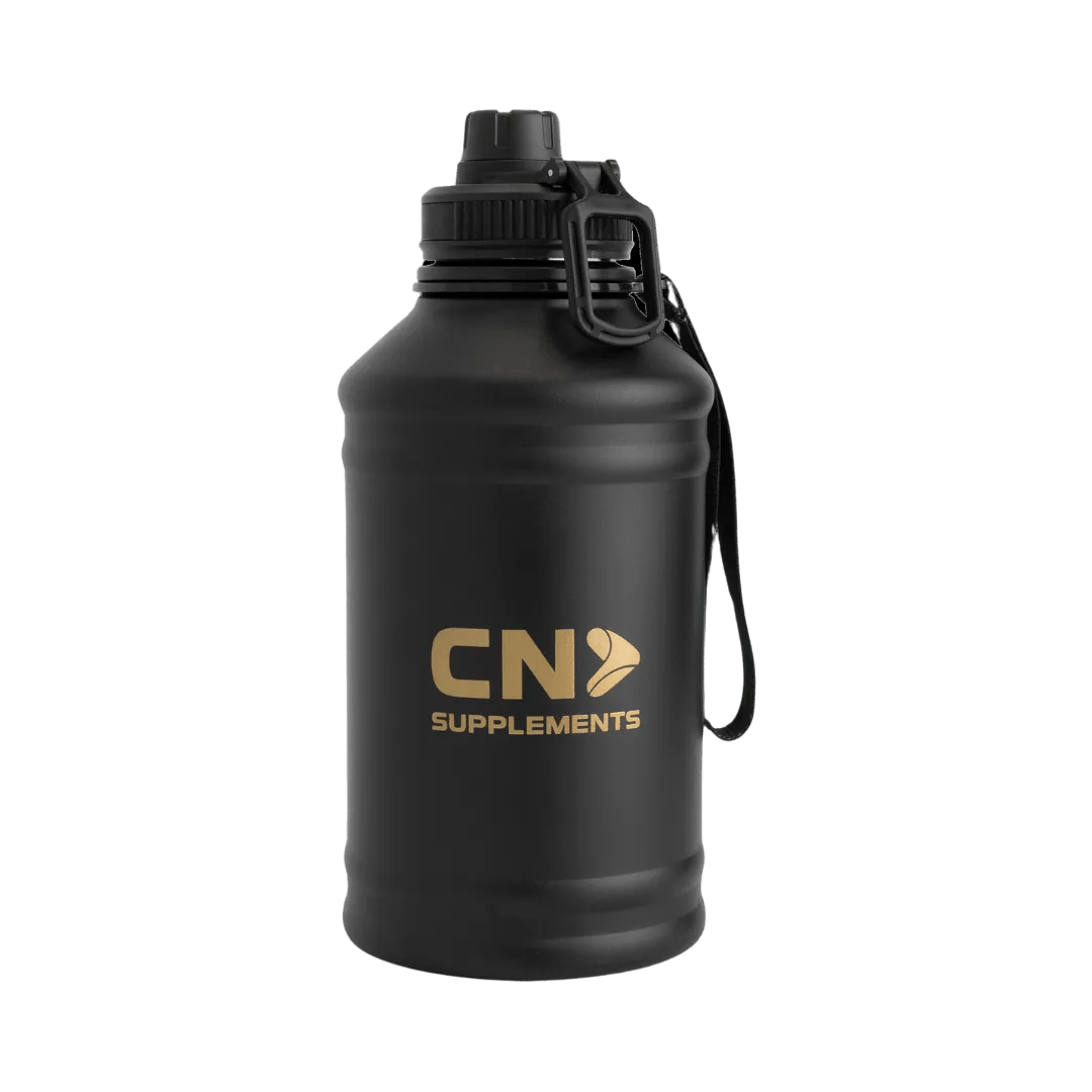 Stalen Drinkfles Jug 2.2L - Zwart