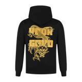 Golden Dragon Oversized Hoodie - Zwart