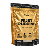 Rijspudding in een gouden pouche met de smaak naturel