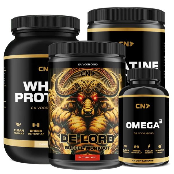 breek de tent af Bodybuilding Supplement Bundle – Clean Nutrition