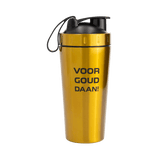Stalen 'Daan Voor Goud' Shakebeker 700ml - Goud