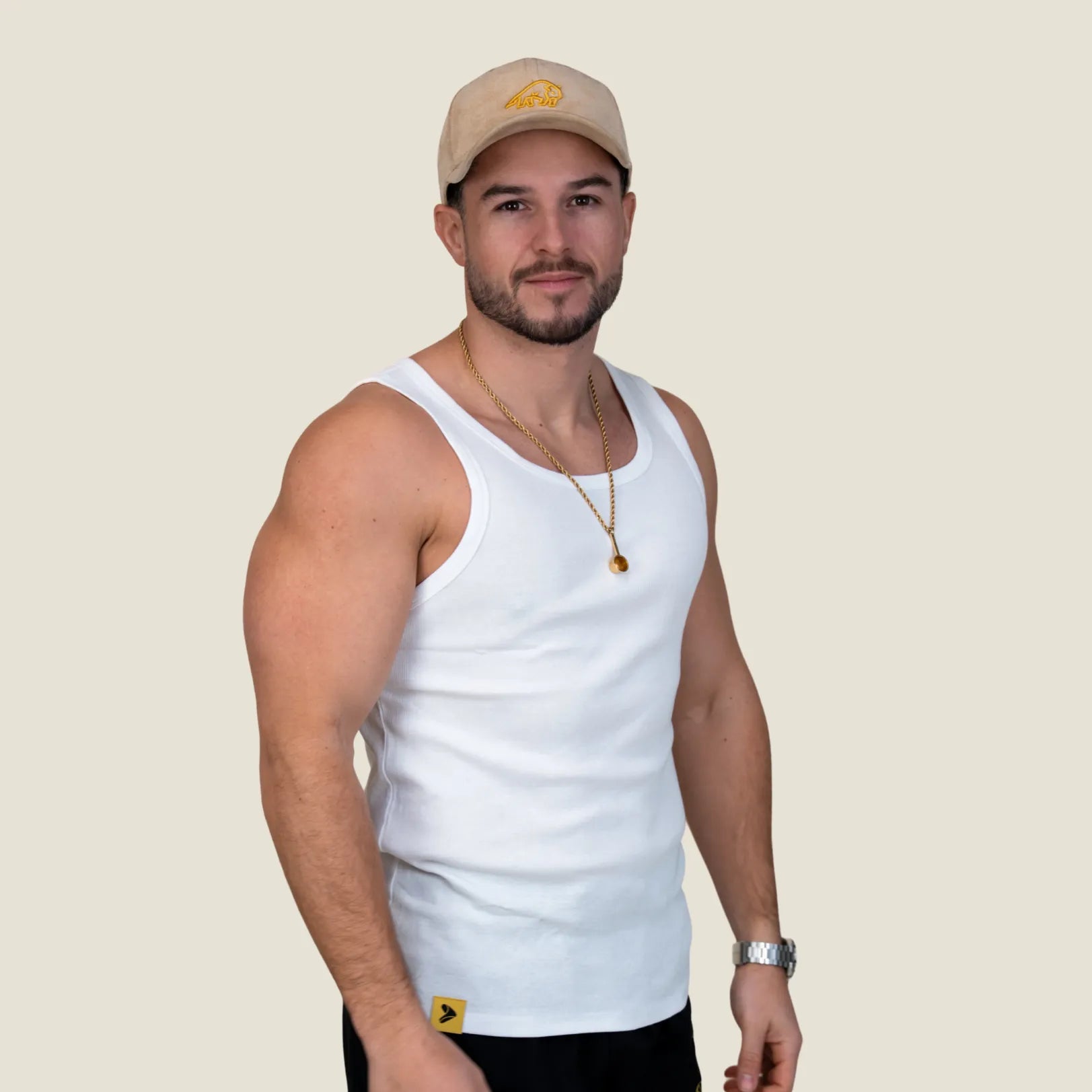 Ribbed Tanktop - Wit