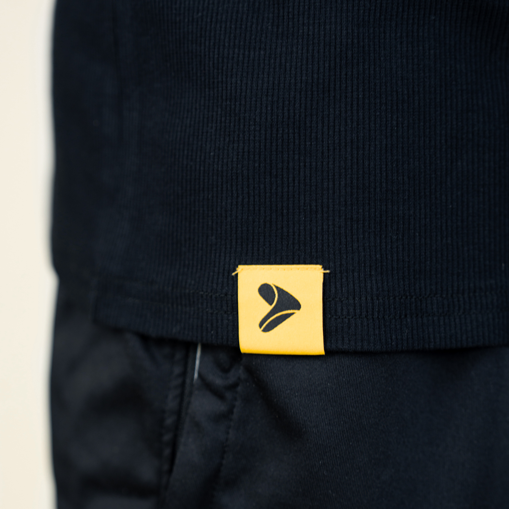 Ribbed Tanktop - Zwart