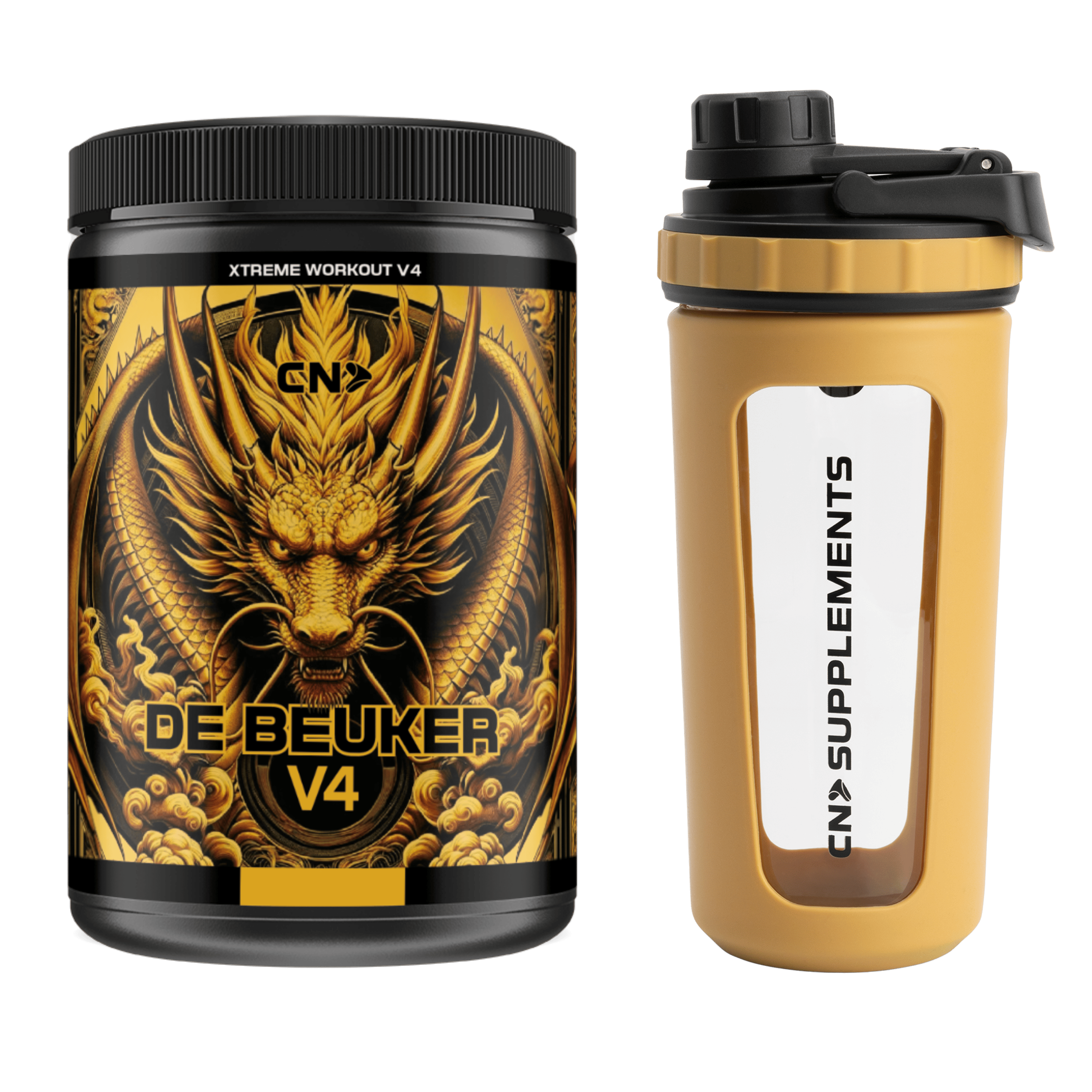 Xtreme Workout V4 + Glazen Shaker