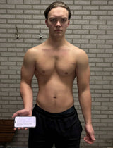 Jesper, week 0 van de Goud-Droog Challenge januari 2025